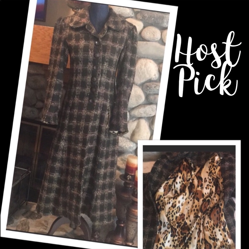 Heavy Tweed Leopard Homemade